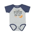 thumbnail image 1 of Inktastic I Love My Paw Paw to the Moon and Back Boys or Girls Baby Bodysuit, 1 of 5