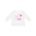 thumbnail image 1 of Inktastic I Love My Pawpaw Girls Long Sleeve Toddler T-Shirt, 1 of 5