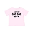 thumbnail image 1 of Inktastic I Love My Pop Pop with Arrow Boys or Girls Baby T-Shirt, 1 of 5