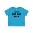 thumbnail image 1 of Inktastic I Love My Pop Pop with Arrow Boys or Girls Baby T-Shirt, 1 of 5
