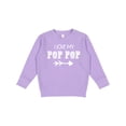 thumbnail image 1 of Inktastic I Love My Pop Pop with Arrow Toddler Sweatshirt, 1 of 4