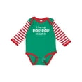thumbnail image 1 of Inktastic I Love My Pop Pop with Hearts Boys or Girls Long Sleeve Baby Bodysuit, 1 of 5