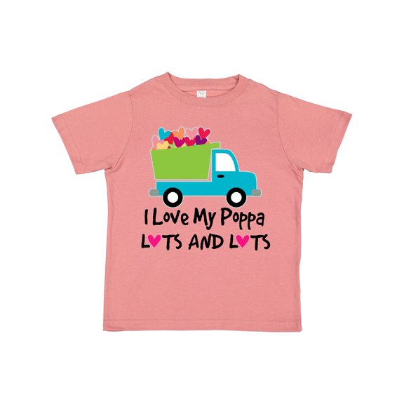 Inktastic I Love My Poppa Boys or Girls Toddler T-Shirt