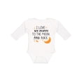 thumbnail image 1 of Inktastic I Love My Poppi to the Moon and Back Boys or Girls Long Sleeve Baby Bodysuit, 1 of 5
