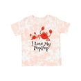 thumbnail image 1 of Inktastic I Love My Poppop Grandchild Boys or Girls Toddler T-Shirt, 1 of 5