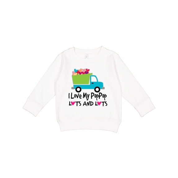 Inktastic I Love My Poppop Toddler Sweatshirt