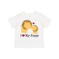thumbnail image 1 of Inktastic I Love My Poppy Grandpa Boys or Girls Toddler T-Shirt, 1 of 5