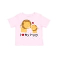 thumbnail image 1 of Inktastic I Love My Poppy Grandpa Boys or Girls Toddler T-Shirt, 1 of 5