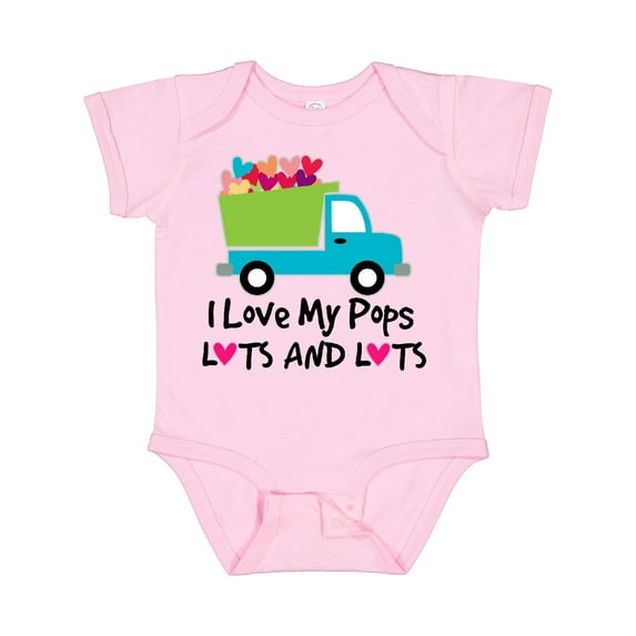 Inktastic I Love My Pops Boys or Girls Baby Bodysuit