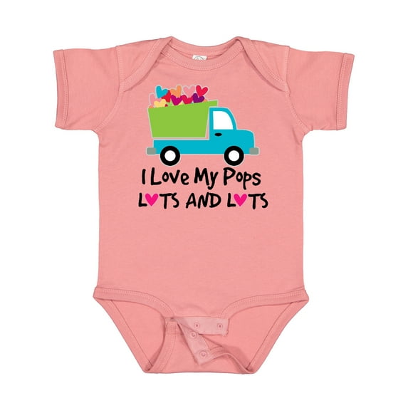 Inktastic I Love My Pops Boys or Girls Baby Bodysuit