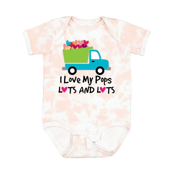 Inktastic I Love My Pops Boys or Girls Baby Bodysuit