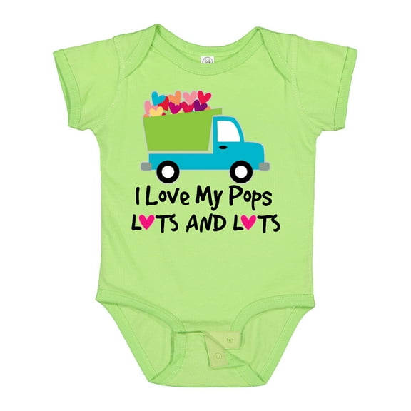 Inktastic I Love My Pops Boys or Girls Baby Bodysuit
