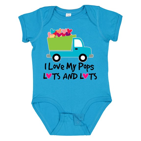 Inktastic I Love My Pops Boys or Girls Baby Bodysuit