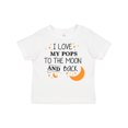 thumbnail image 1 of Inktastic I Love My Pops to the Moon and Back Boys or Girls Toddler T-Shirt, 1 of 5