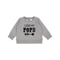 thumbnail image 1 of Inktastic I Love My Pops with Arrow Baby Sweatshirt, 1 of 4