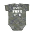 thumbnail image 1 of Inktastic I Love My Pops with Arrow Boys or Girls Baby Bodysuit, 1 of 5