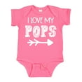 thumbnail image 1 of Inktastic I Love My Pops with Arrow Boys or Girls Baby Bodysuit, 1 of 5