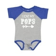 thumbnail image 1 of Inktastic I Love My Pops with Arrow Boys or Girls Baby Bodysuit, 1 of 5