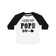 thumbnail image 1 of Inktastic I Love My Pops with Arrow Boys or Girls Toddler T-Shirt, 1 of 5