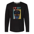 thumbnail image 1 of Inktastic I Love My Rottweiler Dog Long Sleeve T-Shirt, 1 of 5