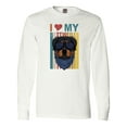 thumbnail image 1 of Inktastic I Love My Rottweiler Dog Long Sleeve T-Shirt, 1 of 5