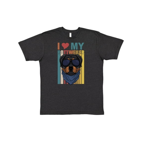 Inktastic I Love My Rottweiler Dog T-Shirt