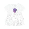 thumbnail image 1 of Inktastic I Love My Sissy Elephant Purple Pink Girls Baby Dress, 1 of 5
