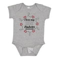 thumbnail image 1 of Inktastic I Love My Sister Diabetes Awareness Boys or Girls Baby Bodysuit, 1 of 5