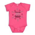 thumbnail image 1 of Inktastic I Love My Sister Diabetes Awareness Boys or Girls Baby Bodysuit, 1 of 5
