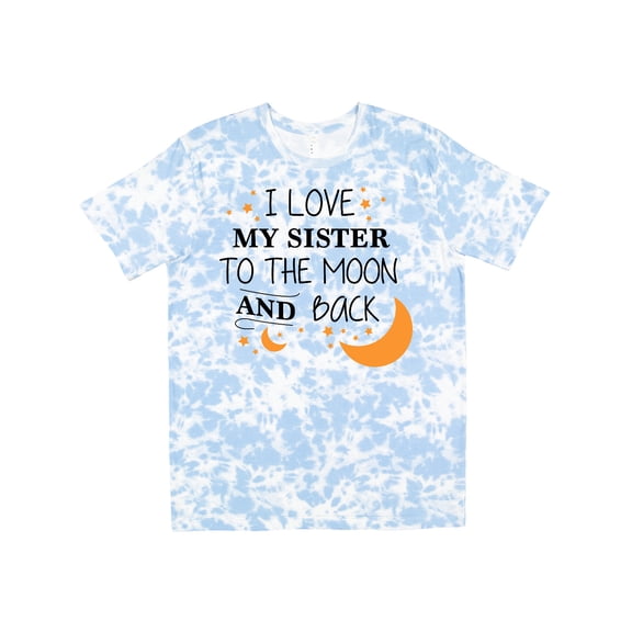 Inktastic I Love My Sister to the Moon and Back T-Shirt