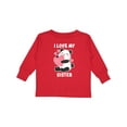 thumbnail image 1 of Inktastic I Love My Sister with Panda Illustration Boys or Girls Long Sleeve Toddler T-Shirt, 1 of 5