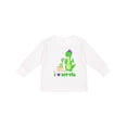 thumbnail image 1 of Inktastic I Love My Tía Boys or Girls Long Sleeve Toddler T-Shirt, 1 of 5