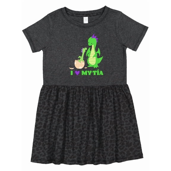 Inktastic I Love My TÃa Girls Toddler Dress