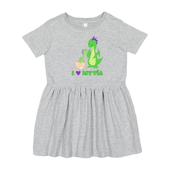 Inktastic I Love My TÃa Girls Toddler Dress