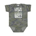 thumbnail image 1 of Inktastic I Love My Tattooed & Bearded Uncle Boys Baby Bodysuit, 1 of 5