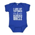 thumbnail image 1 of Inktastic I Love My Tattooed & Bearded Uncle Boys Baby Bodysuit, 1 of 5