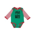 thumbnail image 1 of Inktastic I Love My Tattooed & Bearded Uncle Boys or Girls Long Sleeve Baby Bodysuit, 1 of 5