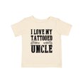thumbnail image 1 of Inktastic I Love My Tattooed Uncle Boys Baby T-Shirt, 1 of 5