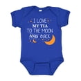 thumbnail image 1 of Inktastic I Love My Tia to the Moon and Back Boys or Girls Baby Bodysuit, 1 of 5
