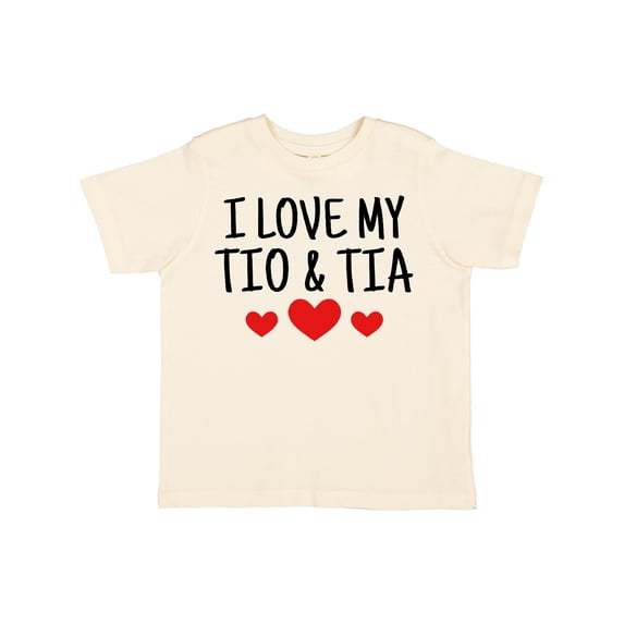 Inktastic I Love My Tio & Tia Boys or Girls Toddler T-Shirt