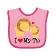 thumbnail image 1 of Inktastic I Love My Tio Uncle for Nephew Boys or Girls Baby Bib, 1 of 4