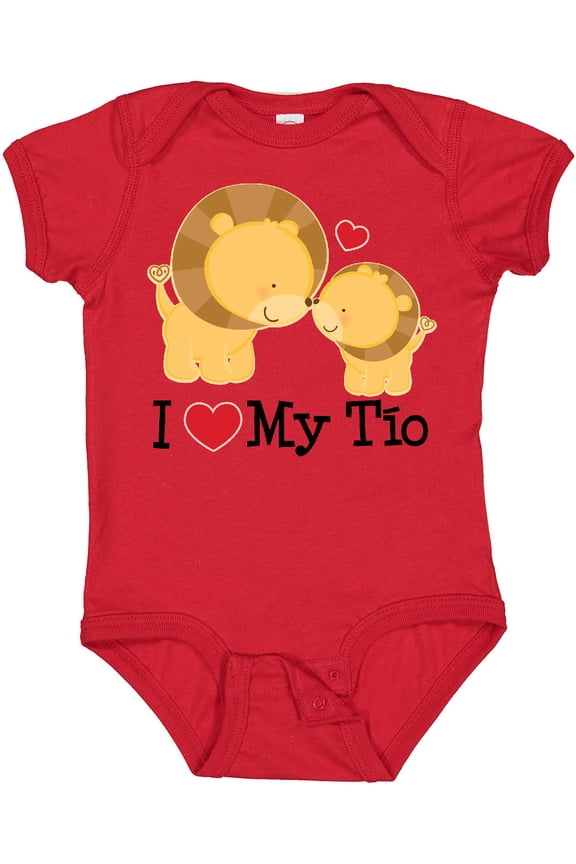 I Love My Tio Uncle for Nephew Boys or Girls Baby Bodysuit