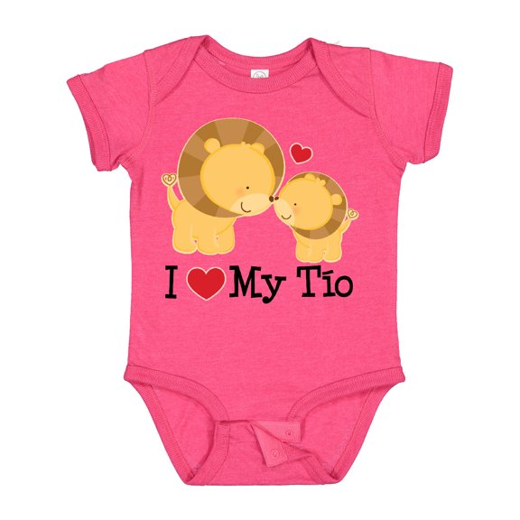 Inktastic I Love My Tio Uncle for Nephew Boys or Girls Baby Bodysuit