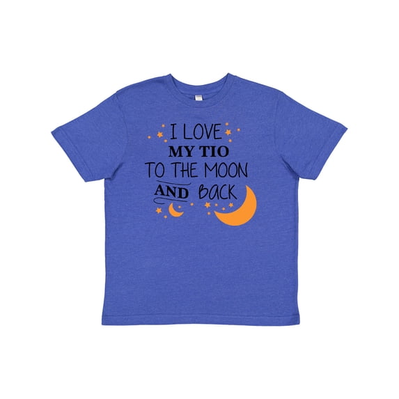 Inktastic I Love My Tio to the Moon and Back Youth T-Shirt