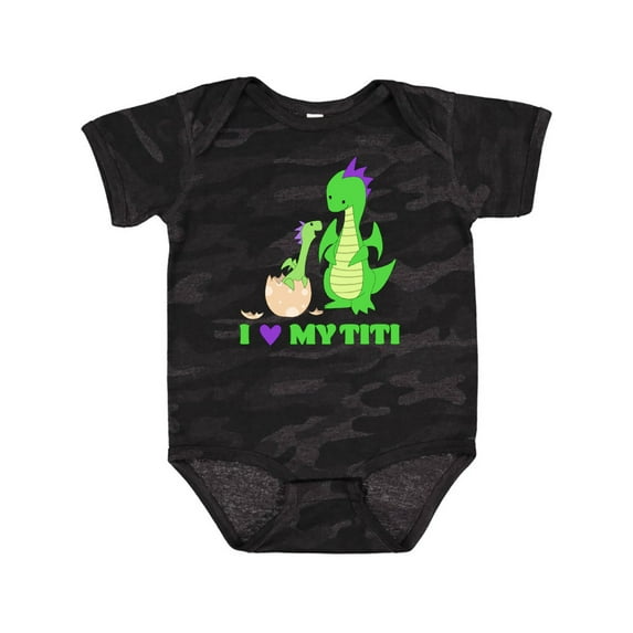 Inktastic I Love My Titi Boys or Girls Baby Bodysuit