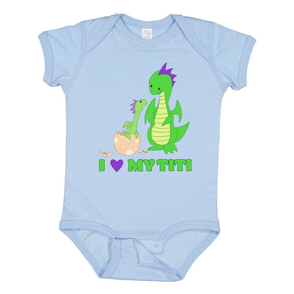Inktastic I Love My Titi Boys or Girls Baby Bodysuit