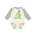 thumbnail image 1 of Inktastic I Love My Titi Boys or Girls Long Sleeve Baby Bodysuit, 1 of 5