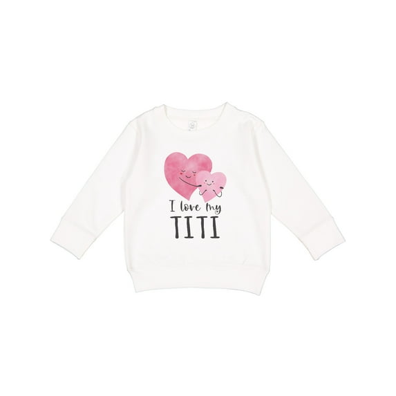 Inktastic I Love My Titi Toddler Sweatshirt