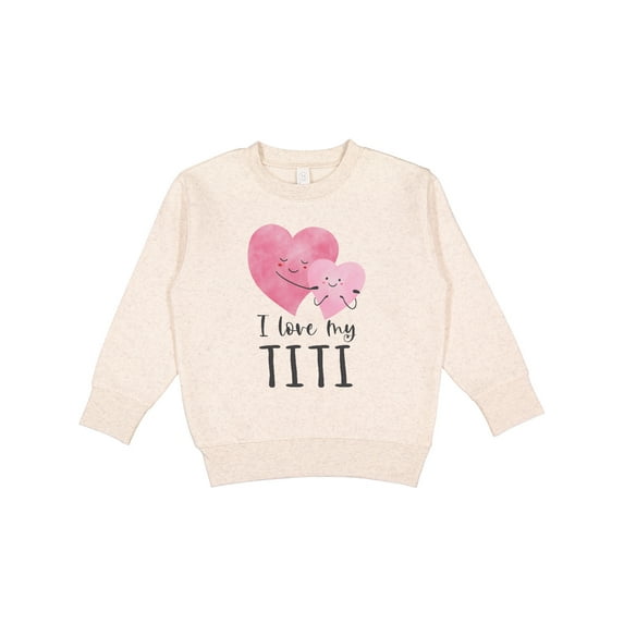 Inktastic I Love My Titi Toddler Sweatshirt
