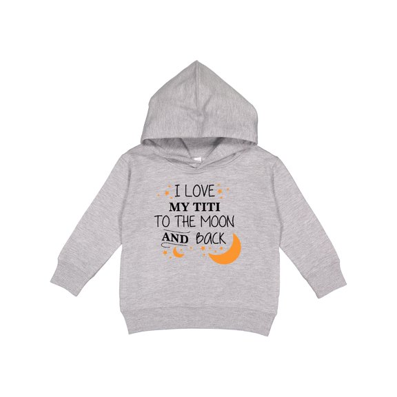 Inktastic I Love My Titi to the Moon and Back Toddler Hoodie